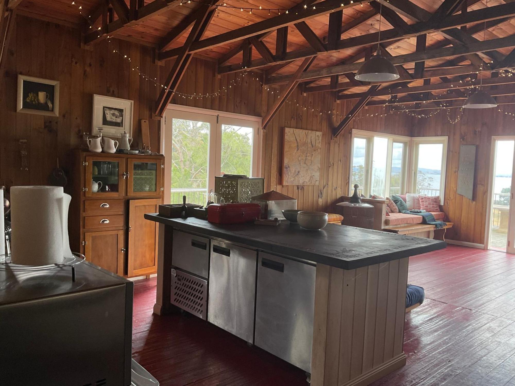 The Woolshed And Farmhouse Blue, Bruny Island Barnes Bay Exterior foto